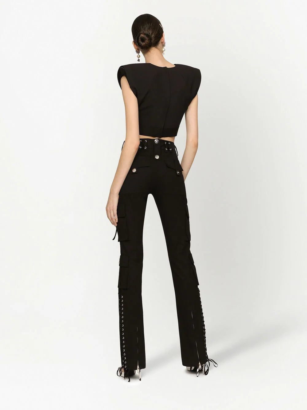 Dolce & Gabbana sleeveless cropped top - Image 4