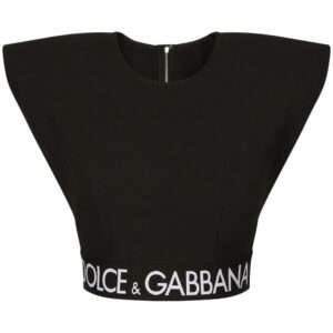 Dolce & Gabbana  sleeveless cropped top