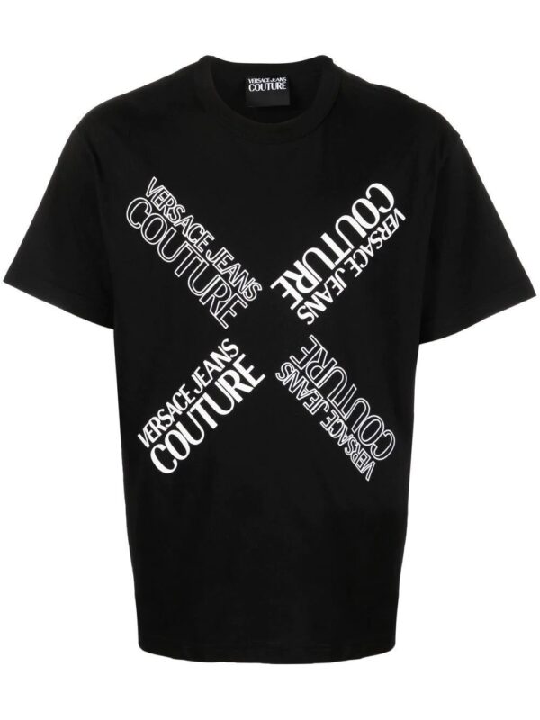 Versace Jeans Couture  logo-print organic cotton T-shirt