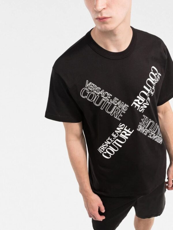 Versace Jeans Couture  logo-print organic cotton T-shirt - Image 3