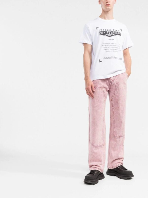 Versace Jeans Couture  logo-print cotton T-shirt - Image 2
