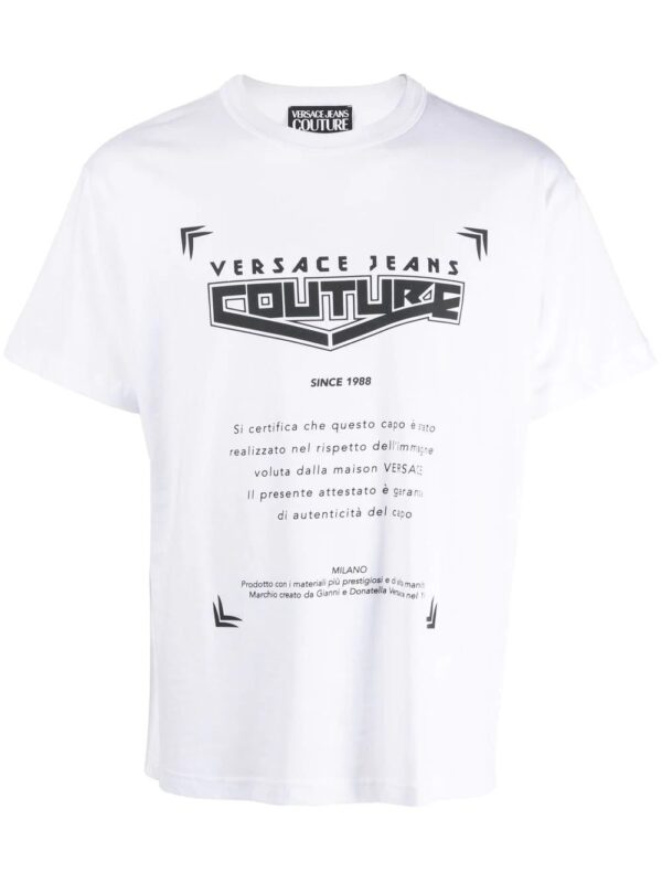 Versace Jeans Couture  logo-print cotton T-shirt