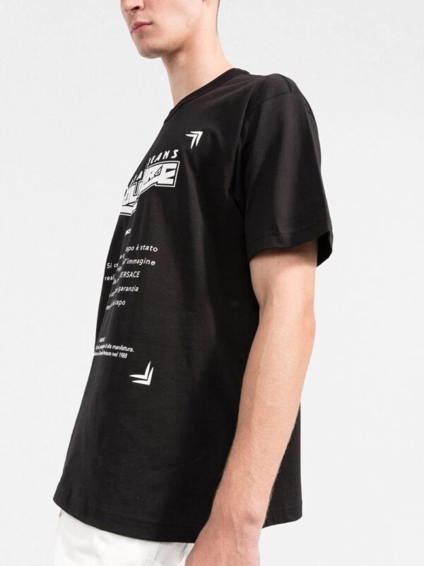 Versace Jeans Couture  graphic logo-print T-shirt - Image 3