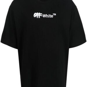 Off-white Spray Helvetica logo print T-shirt