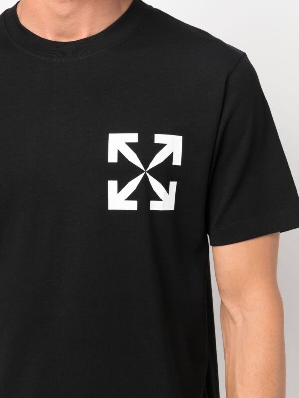 Off-White  Arrows-logo organic cotton T-shirt - Image 4
