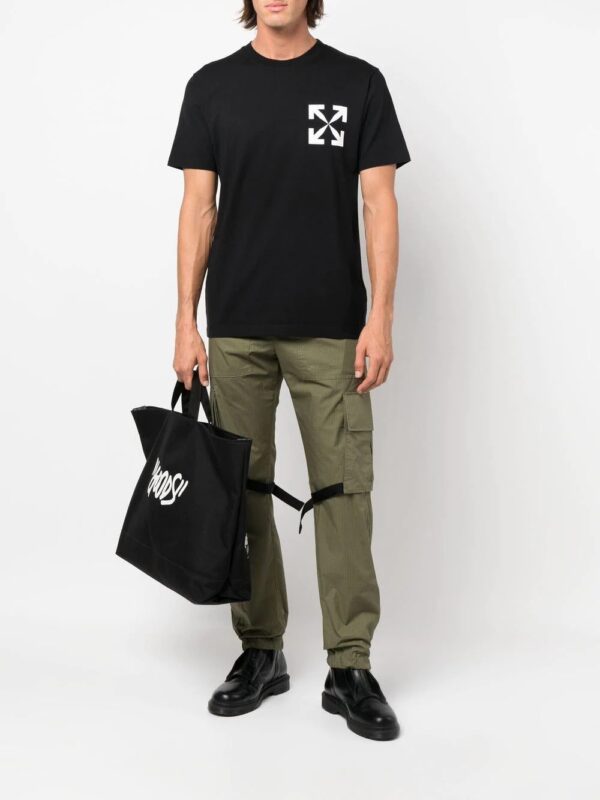 Off-White  Arrows-logo organic cotton T-shirt - Image 2