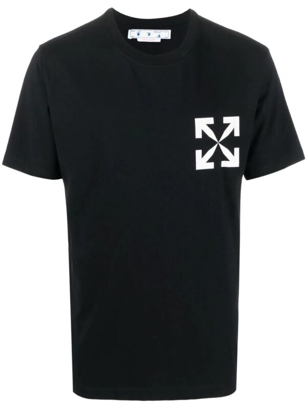 Off-White  Arrows-logo organic cotton T-shirt