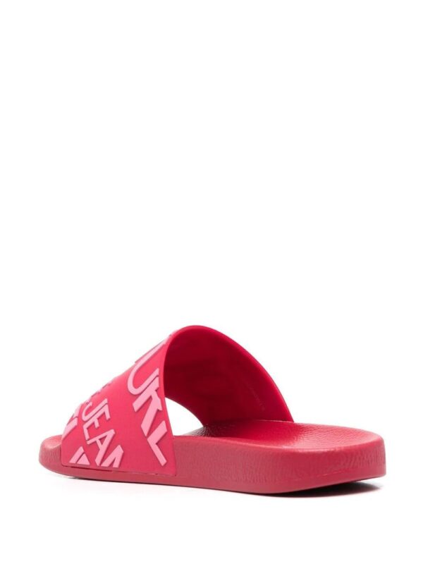Versace Jeans Couture  logo-print beach sliders - Image 3
