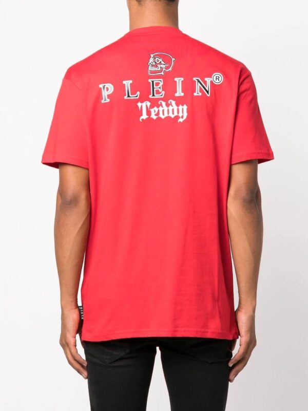 Philipp Plein  teddy-logo print T-shirt - Image 4
