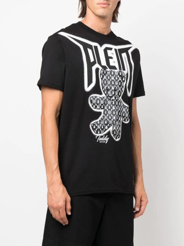 Philipp Plein  Teddy bear logo-print T-shirt - Image 3