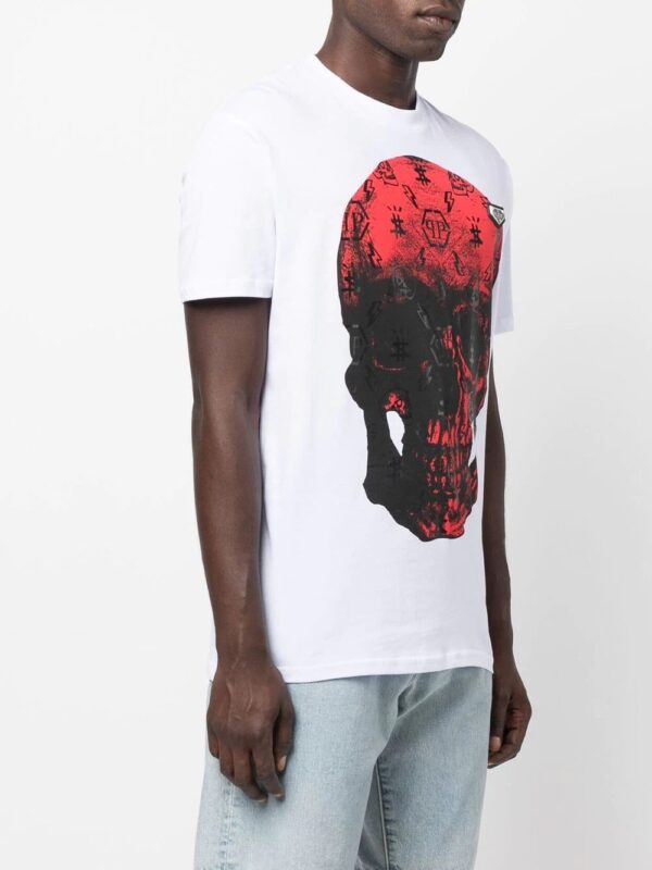 Philipp Plein  skull-print short-sleeve T-shirt - Image 4
