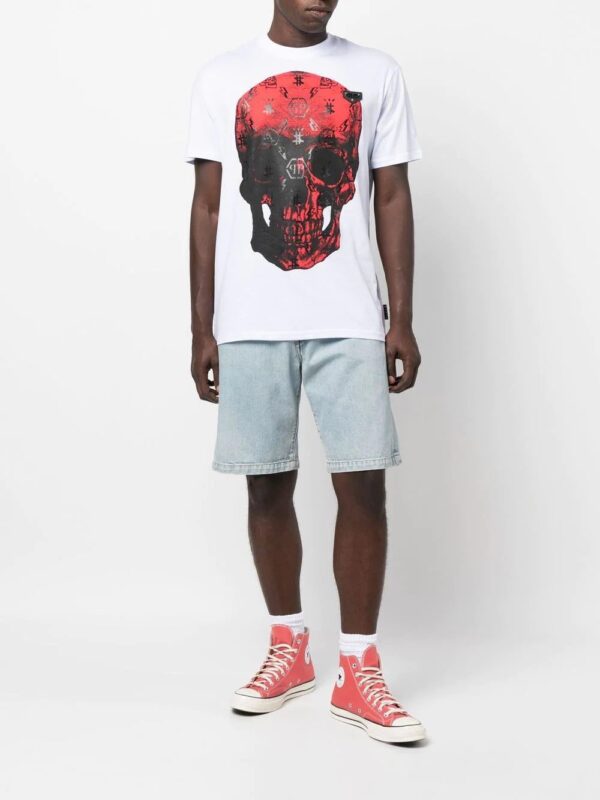 Philipp Plein  skull-print short-sleeve T-shirt - Image 2