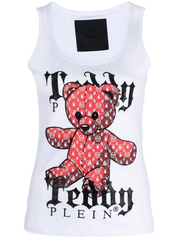 Philipp Plein  Teddy Plein sleeveless tank top