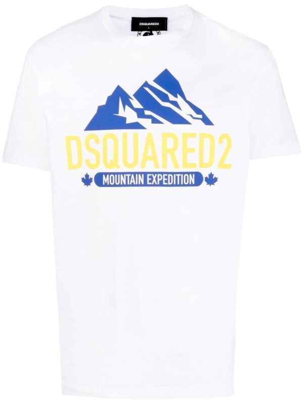 Dsquared2  Mountain logo-print T-shirt