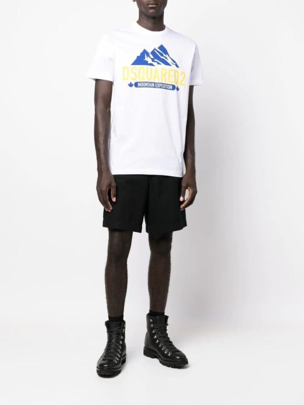 Dsquared2  Mountain logo-print T-shirt - Image 2