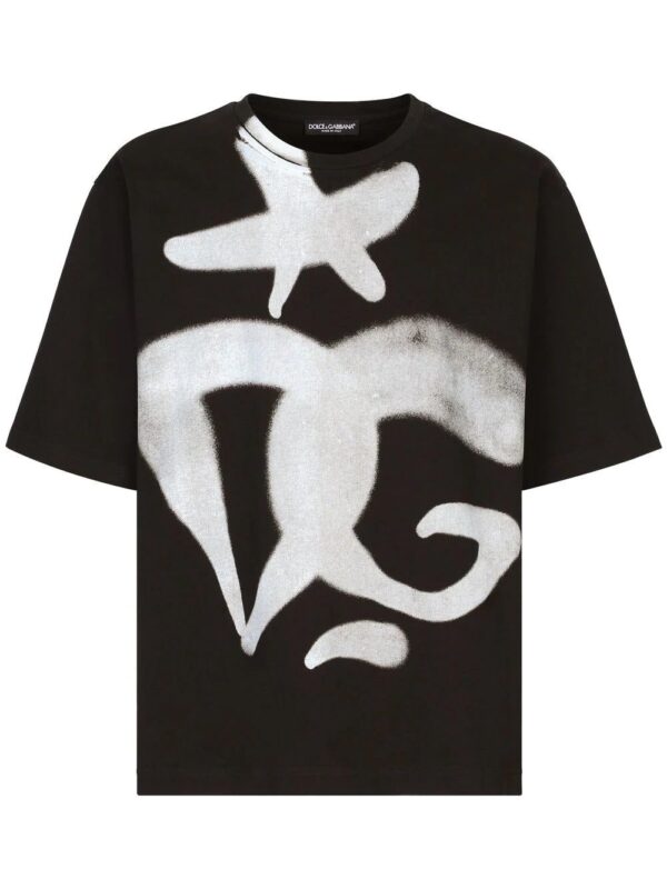 Dolce & gabbana DG graffiti-print boxy T-shirt