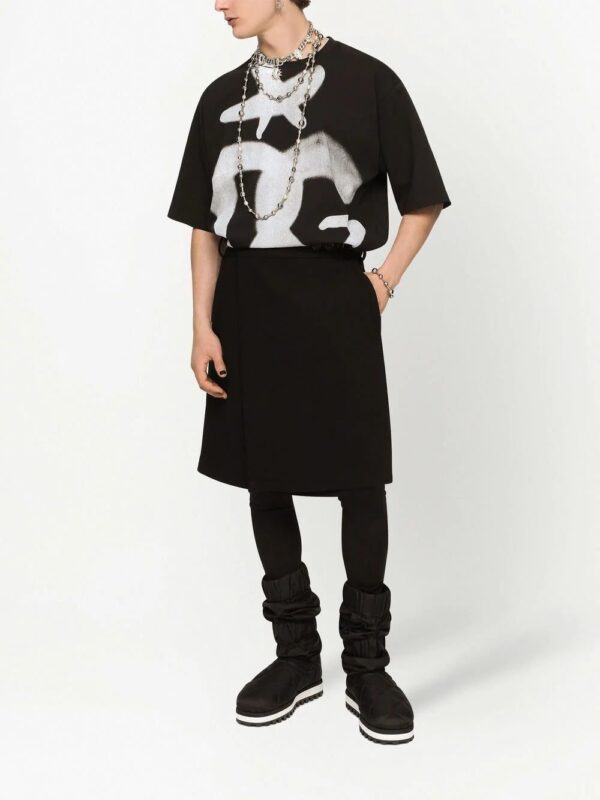 Dolce & gabbana DG graffiti-print boxy T-shirt - Image 3