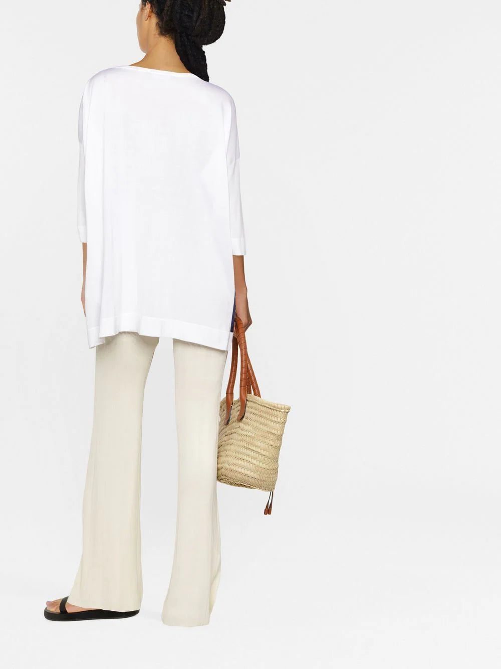 Dolce & Gabbana Majolica-print silk blouse - Image 4