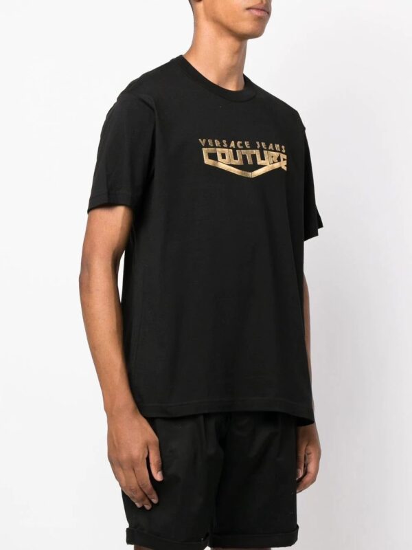 Versace Jeans Couture  logo-print short-sleeved T-shirt - Image 3