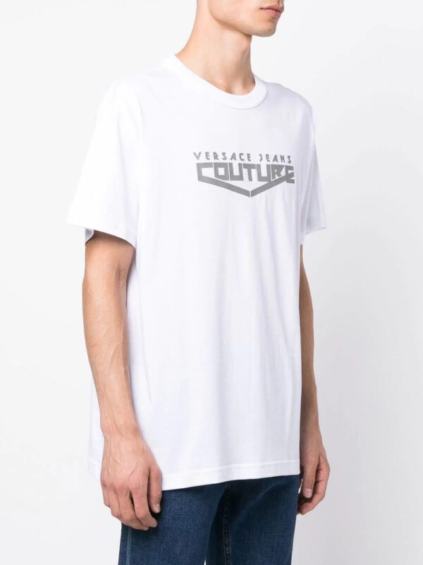 Versace Jeans Couture  logo-print cotton T-shirt - Image 3