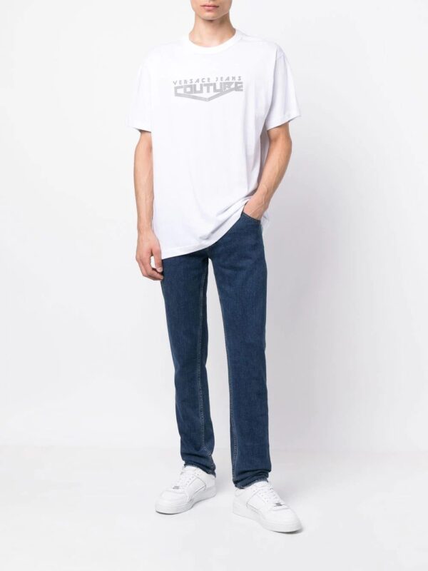 Versace Jeans Couture  logo-print cotton T-shirt - Image 2
