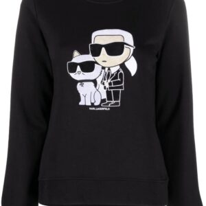 Karl Lagerfeld  Ikonik 2.0 crew neck sweatshirt