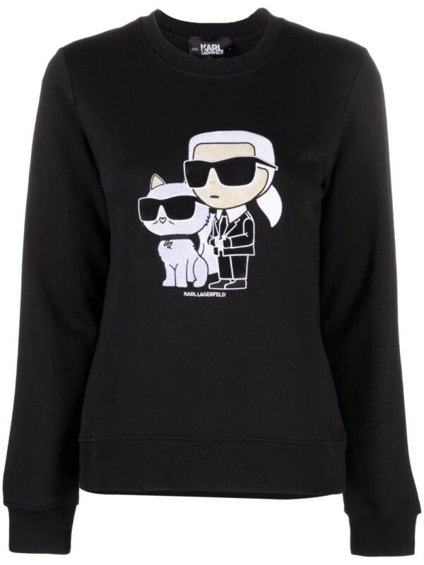 Karl Lagerfeld  Ikonik 2.0 crew neck sweatshirt