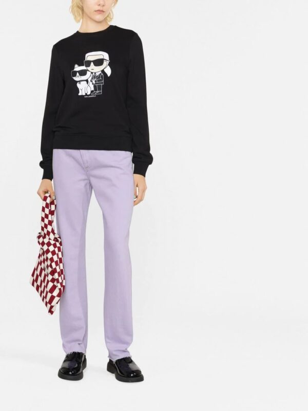 Karl Lagerfeld  Ikonik 2.0 crew neck sweatshirt - Image 2