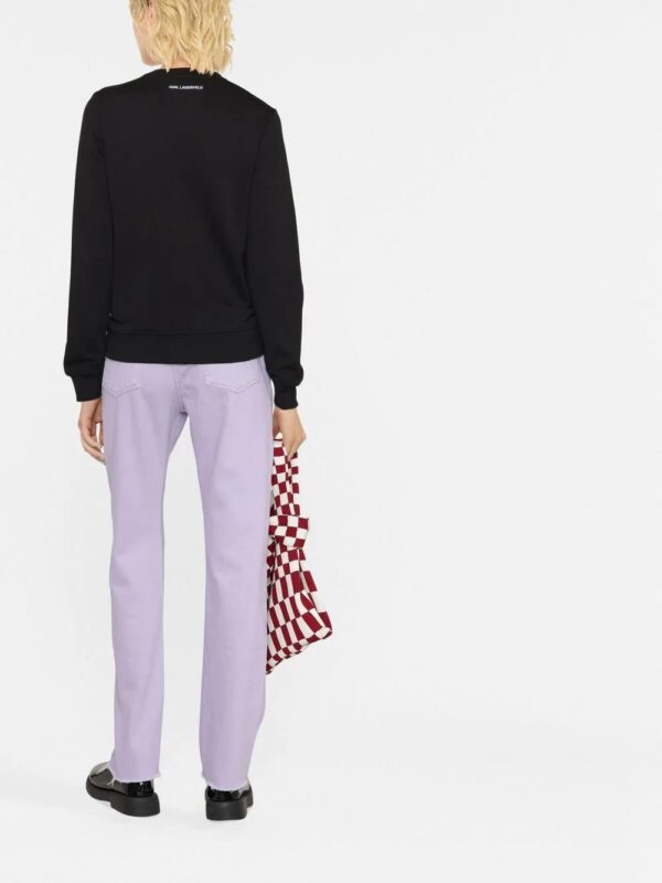 Karl Lagerfeld  Ikonik 2.0 crew neck sweatshirt - Image 4