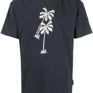 Palm Angels graphic-print logo T-shirt