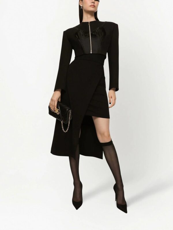 Dolce & Gabbana  asymmetric jersey midi skirt - Image 2