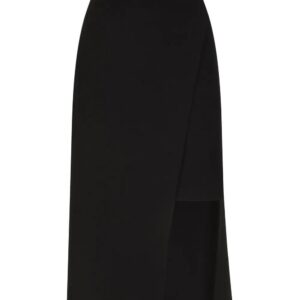 Dolce & Gabbana  asymmetric jersey midi skirt