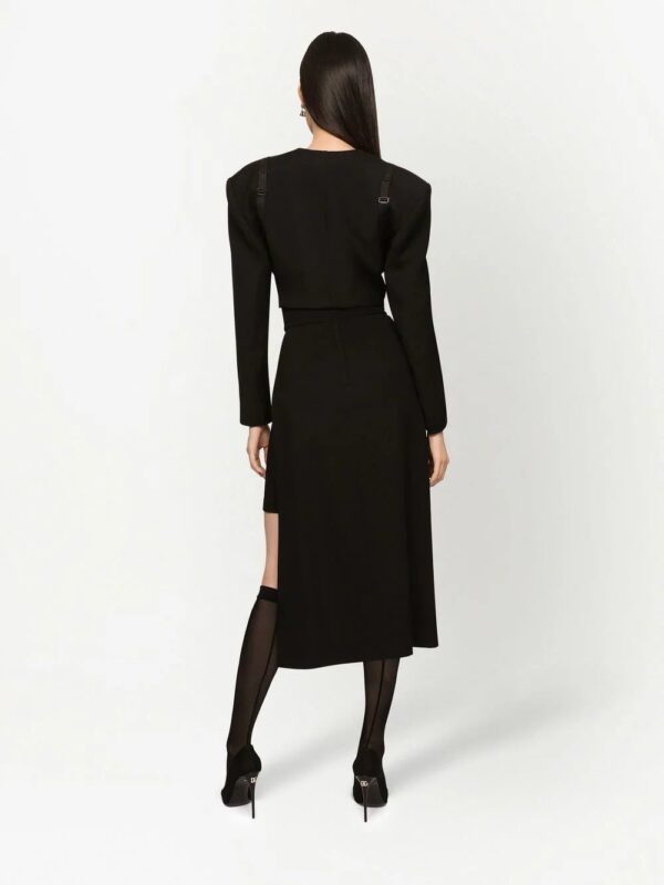 Dolce & Gabbana  asymmetric jersey midi skirt - Image 4