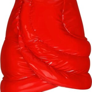 Dolce & Gabbana  high-shine padded fitted skirt