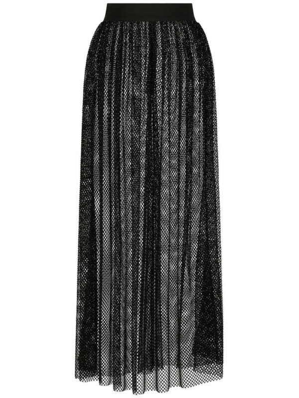 Dolce & Gabbana  rhinestone-embellished A-line skirt