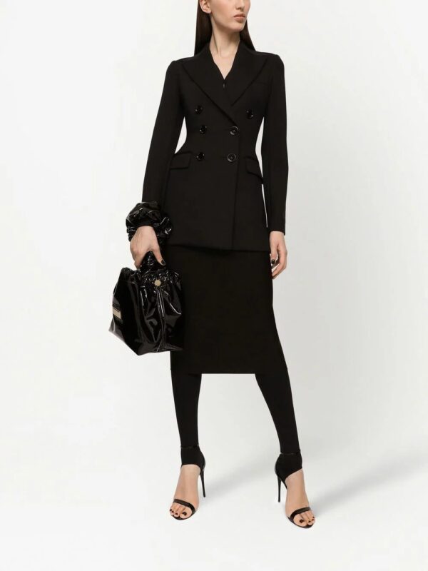 Dolce & Gabbana  wool-blend jersey midi skirt - Image 2