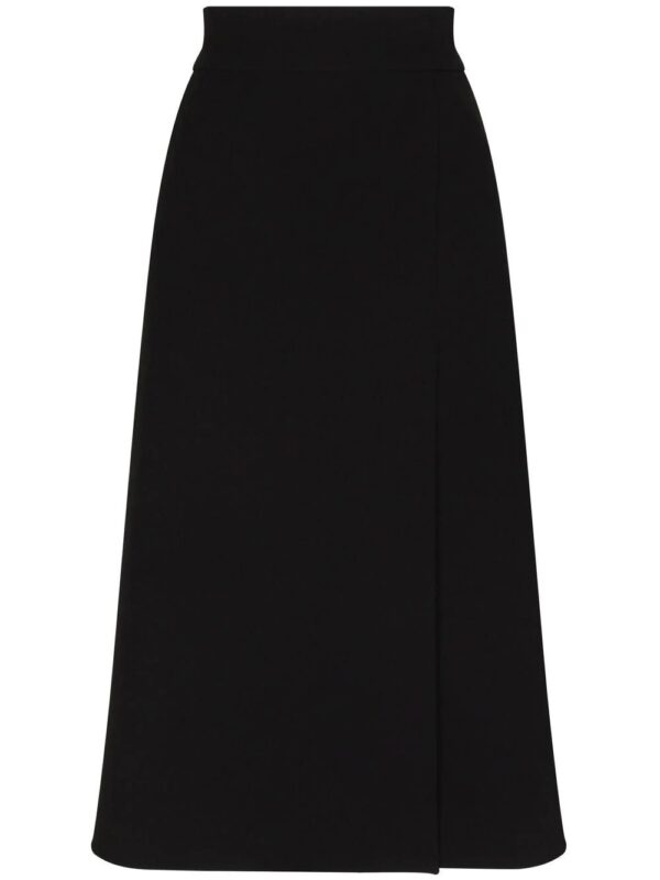 Dolce & Gabbana  wool-blend A-line skirt