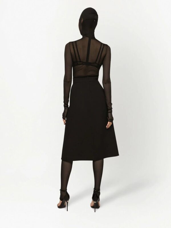 Dolce & Gabbana  wool-blend A-line skirt - Image 4