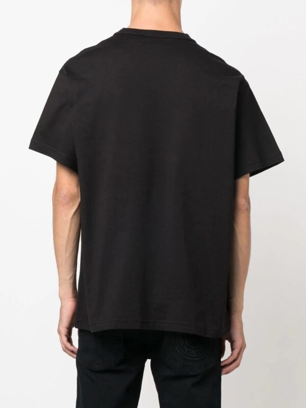 Versace metallic logo-print T-shirt - Image 4