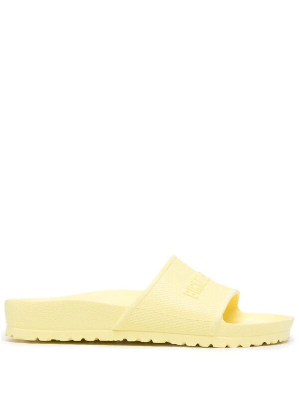 Birkenstock  Eva logo-embossed sliders