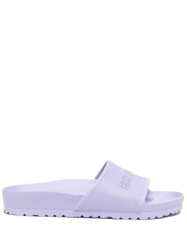 Birkenstock debossed logo-detail pool slides