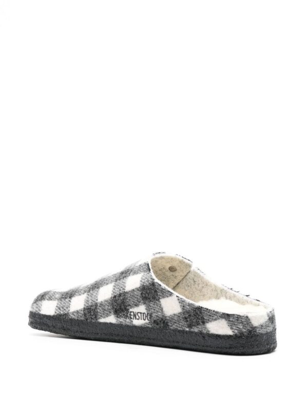 Birkenstock plaid flat sandals - Image 3