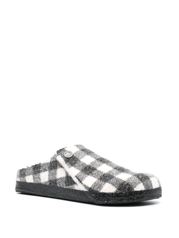 Birkenstock plaid flat sandals - Image 2