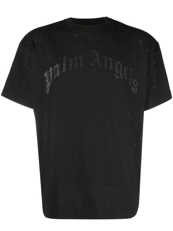 Palm Angels  logo-print T-shirt