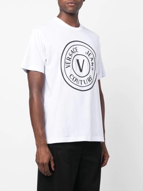 Versace Jeans Couture  logo-print short-sleeve T-shirt - Image 3