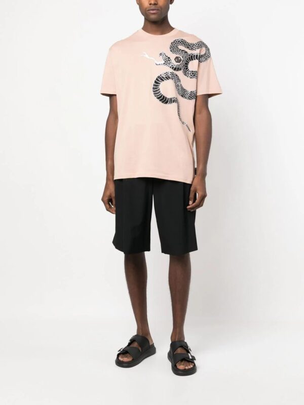 Philipp Plein  embellished snake-print T-shirt - Image 2