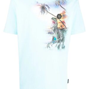 Philipp Plein  Hawaii graphic T-shirt