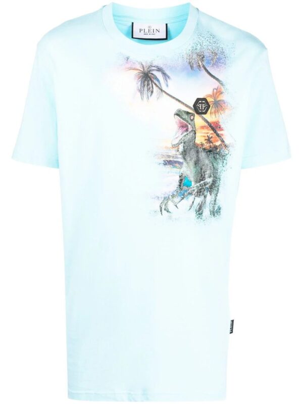 Philipp Plein  Hawaii graphic T-shirt