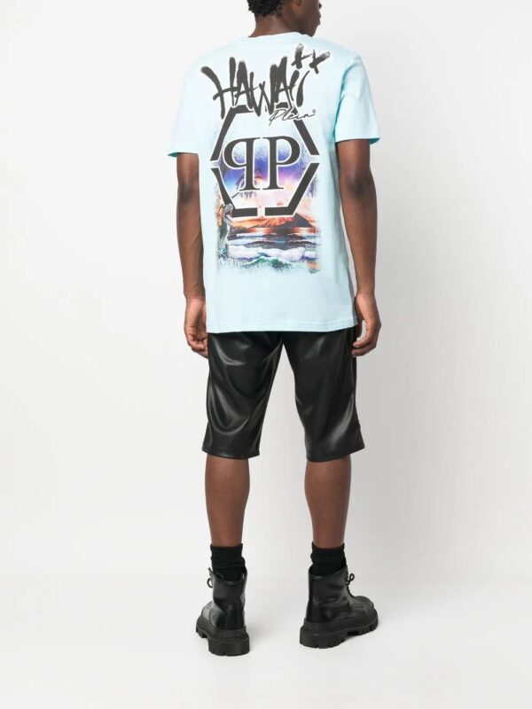 Philipp Plein  Hawaii graphic T-shirt - Image 2