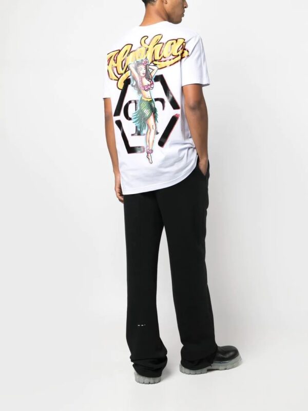 Philipp Plein  Hawaii SS cotton T-shirt - Image 2